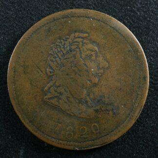 LC-57A2 1820 token Bust Commerce Bas Lower Canada Breton 1011