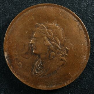 LC-61A Ireland 1834 George Ords token Lower Canada Bust and Harp BH-33 Wi 1830