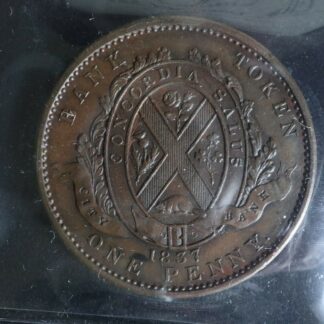 LC-9A1-ICCS-EF-45-One-Penny-token-Deux-sous-1837-Bas-Lower-Canada-Breton-521-274536481372-2