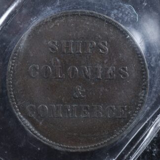 PE-10-19-ICCS-EF-40-Ships-Colonies-Commerce-token-PEI-Canada-Breton-997-277102423472-2