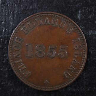 PE-7A2 1855 token Canada PEI Prince Edward Island Breton 918