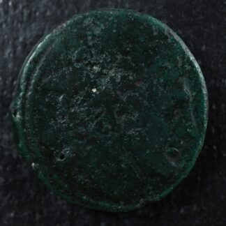 Roman Republican AE Sextans -217 to -215 Rome Anonymous Mercury Prow