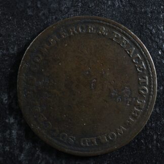 UC-7-1816-Mule-token-Upper-Canada-Commerce-ship-Breton-725-276912077802-2