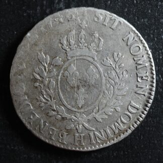 1-ecu-dargent-au-bandeau-1746H-La-Rochelle-France-KM5129-silver-277114569603-2