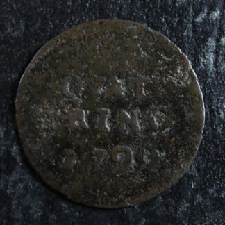 1 quattrino 1799 Tuscany Italy C#29 Italia Italie Toscana Toscane
