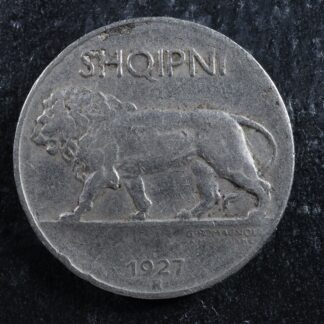 1/4 leku 1927R Albania KM#3 Nickel Albanie Shqipërisë