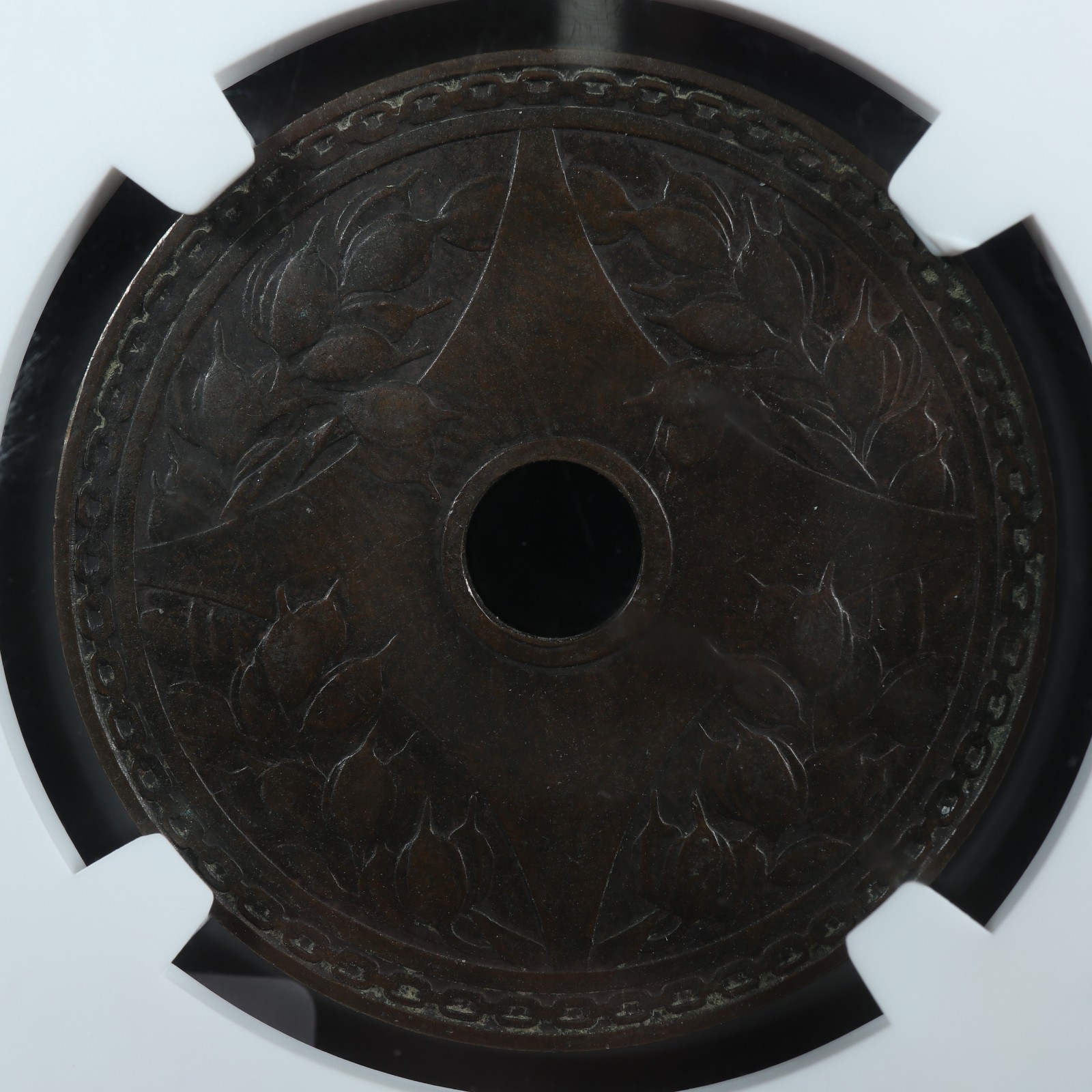 2-fen-Year-22-1933-China-NGC-XF-45-Y325a-Bronze-Chine-277784186643-2