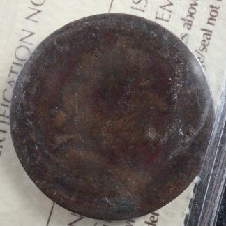 BL-37 ICCS VG-8 Blacksmith token copper Canada Wood 33