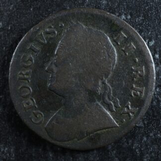 Farthing 1749 Great Britain KM#581.2 Copper one UK GB Grande-Bretagne 1/4