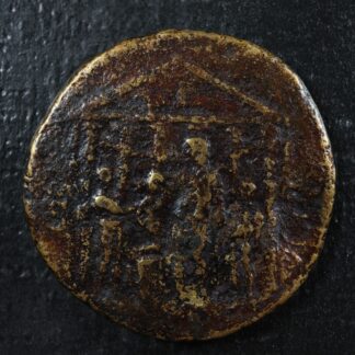 Gaius (Caligula) Sestertius 40-41 Rome RIC 51 Pietas Temple Sesterce