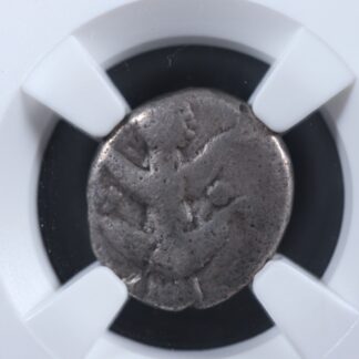 Kyrene Kyrenaika AR Drachm c. -480 to -435 NGC F Zeus Silphion plant