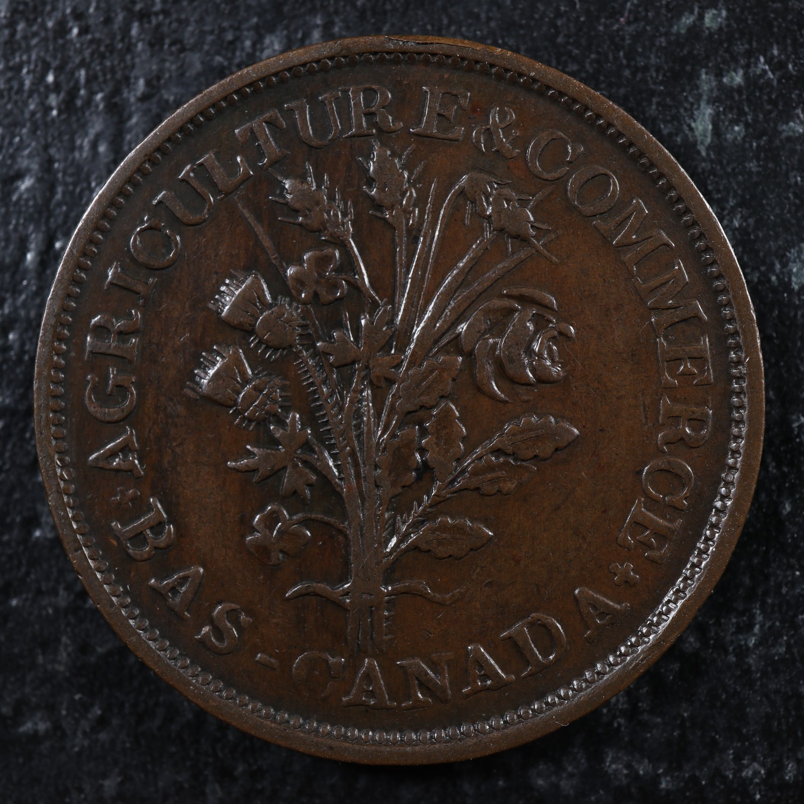 LC-29E1-Bouquet-Sou-token-Montreal-Lower-Bas-Canada-Quebec-Breton-697-277569632743-2