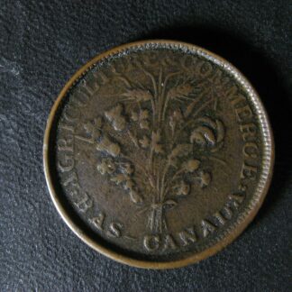 LC-31B1 Bouquet Sou token Montreal Lower Bas Canada Quebec Breton 693