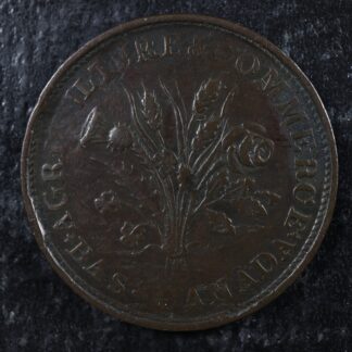 LC-36 Bouquet Sou token Montreal Lower Bas Canada Quebec Breton 708