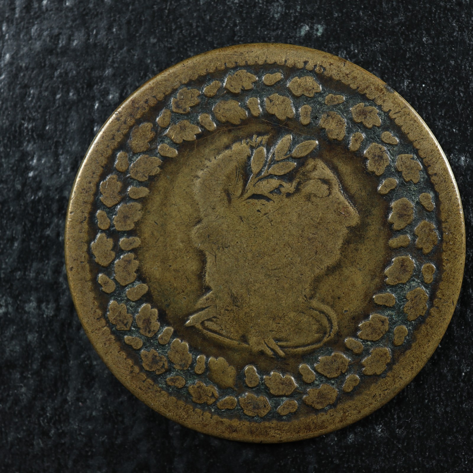 LC-48-1-Halfpenny-token-1812-Lower-Bas-Canada-Quebec-Tiffin-Breton-961-277575176993-2