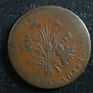 LC-4A2-Bouquet-Sou-Montreal-Rebellion-Lower-Bas-Canada-Quebec-token-Breton-716-275163399383-2