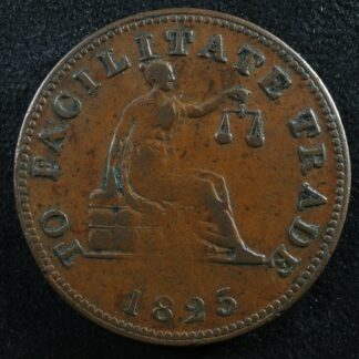 LC-53A1 1825 token To facilitate trade Bas Lower Canada Quebec Breton 992