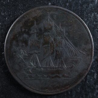 LC-56A3-Halfpenny-token-1812-Lower-Bas-Canada-Quebec-Ship-Breton-1004-276105376823-2