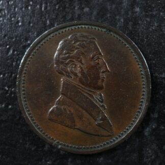 LC-59B1 Commercial Change token 4.85g small bust Canada Breton 1007