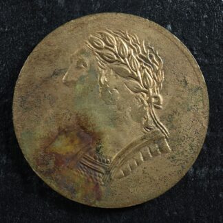 LC-60-16 1820 token Lower Bas Canada Quebec Bust and Harp Breton 1012