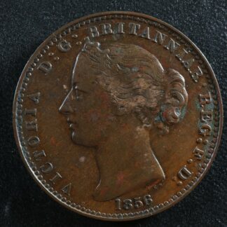 NS-6A1 One penny token 1856 Canada Nova Scotia Mayflower Breton 875