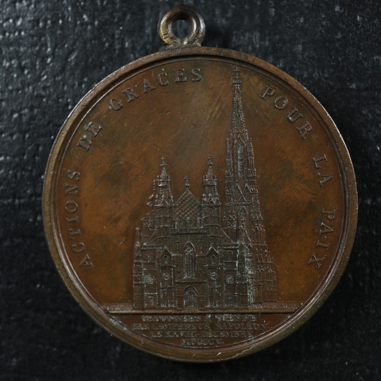 Napoleon-I-EmpereurEmperor-France-1805-Medal-Medaille-Stephansdom-cathedral-278031373483-2