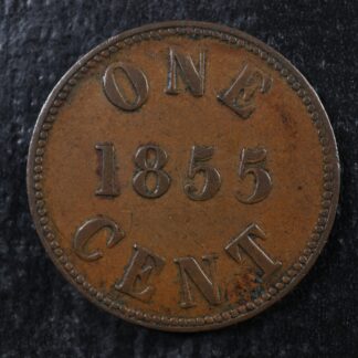 PE-6A3 1855 token Canada PEI Prince Edward Island Breton 920