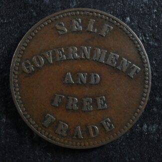 PE-7B1 1855 token Canada PEI Prince Edward Island Breton 919