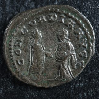 Salonina Antoninianus 255-258 Samosata RIC 63 Gallienus + Wife