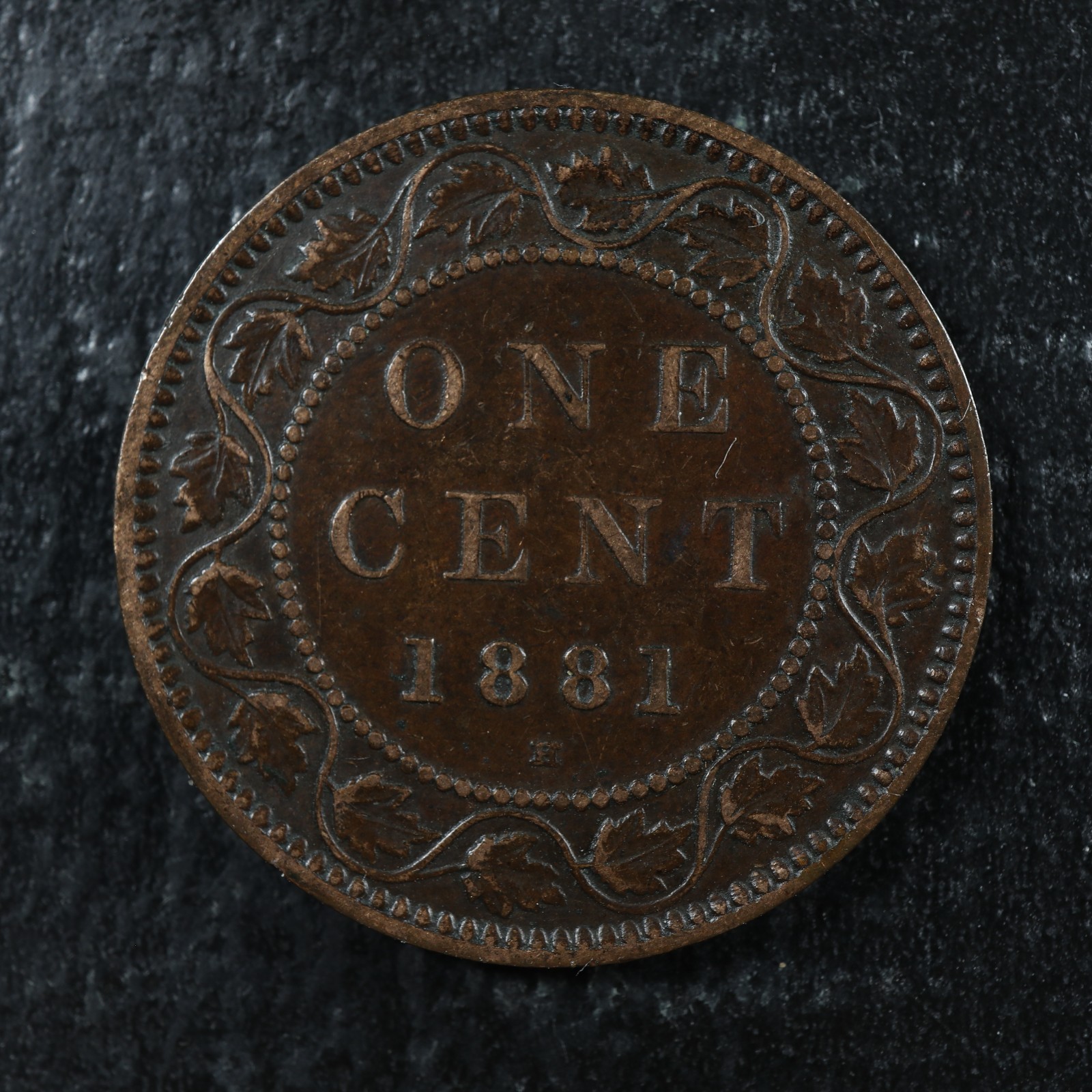 1-cent-1881H-Canada-one-large-penny-Queen-Victoria-c-VF-30-277667285784-2