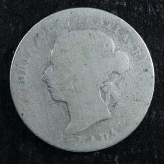 25-cents-1889-Canada-silver-Queen-Victoria-c-quarter-AG-3-276084770154-2