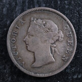 4 pence 1894 British Guiana and West Indies KM#26 Silver Guyane britannique