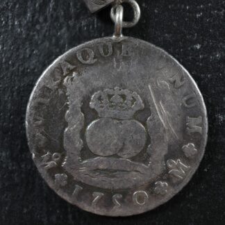 8 reales 1750 Mo M Mexico KM#141.1 silver Mexique