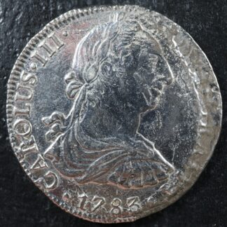 8 reales 1783FF Mexico KM#106.2 Silver El Cazador Shipwreck