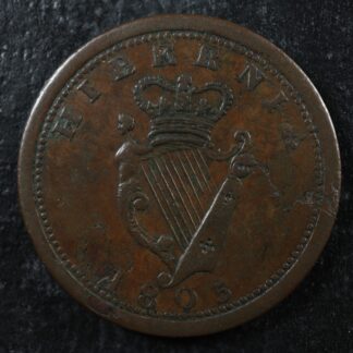 AM-2-One-penny-token-1805-Hibernia-Canada-For-Public-Accommodation-Breton-975-277243455784-2