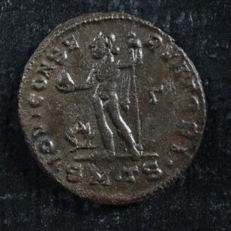 Constantine I Follis 312 Thessalonica RIC 50b Jupiter Constantin the great