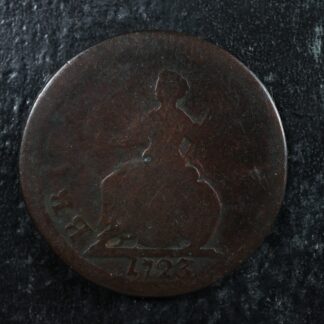 Farthing 1723 Great Britain KM#556 Copper one UK GB Grande-Bretagne 1/4