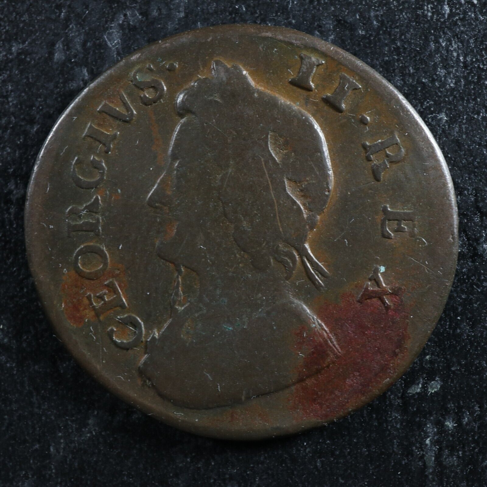 Farthing-1736-Great-Britain-KM572-Copper-one-UK-GB-Grande-Bretagne-14-275850976994-2