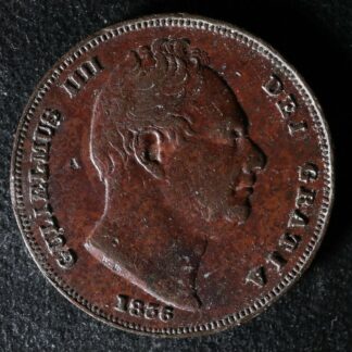 Farthing 1836 Great Britain KM#705 copper UK Grande-Bretagne