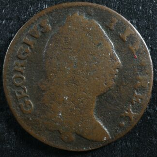 Halfpenny 1781 Ireland KM#140 harp copper Irlande Éire
