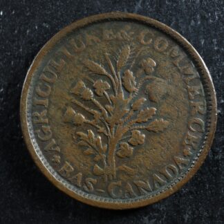 LC-23C Bouquet Sou token Montreal Lower Bas Canada Quebec Breton 678
