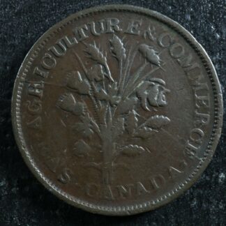 LC-29E1 Bouquet Sou token Montreal Lower Bas Canada Quebec Breton 697