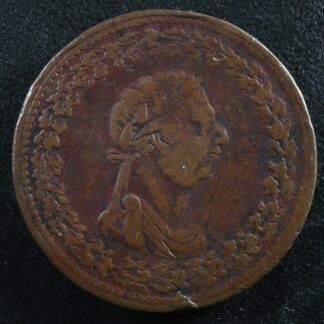 LC-47D3 One Penny token 1812 Lower Bas Canada Quebec Tiffin Commerce Breton 959