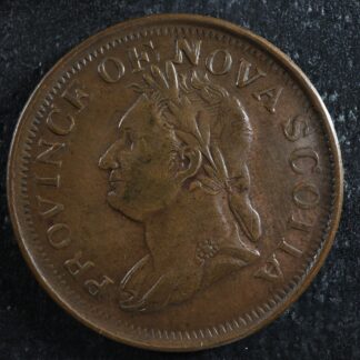 NS-4A4-One-Penny-token-1832-Canada-Nova-Scotia-Thistle-Breton-870-276517600274-2