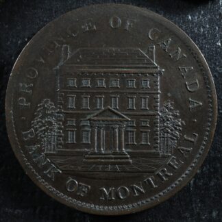 PC-2A1-NGC-MS-61-Robins-One-penny-token-1837-Province-of-Canada-Bank-of-Montreal-275767442984-2