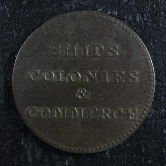 PE-10-2-Ships-Colonies-Commerce-token-PEI-Canada-American-flag-Breton-997-276084799074-2