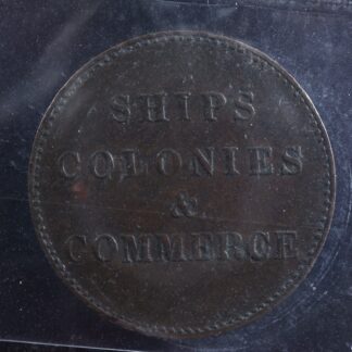 PE-10-23-ICCS-VF-30-Ships-Colonies-Commerce-token-PEI-Canada-Breton-997-276775657114-2