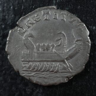 Postumus Antoninianus 261 Lugdunum RIC 73 Galley Postume