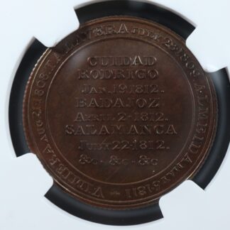 WE-11A1-NGC-MS-63-Halfpenny-token-Wellington-Peninsular-Canada-Breton-987-277243366734-2
