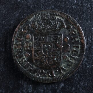 2 maravedis 1745 Spain KM#366 Copper España Espagne